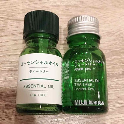 エッセンシャルオイル・ティートリー/無印良品/アロマオイルを使ったクチコミ(1枚目)