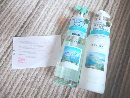 PYUAN ナチュラル シャンプー/コンディショナー/ピュアン/シャンプー・コンディショナーを使ったクチコミ(1枚目)