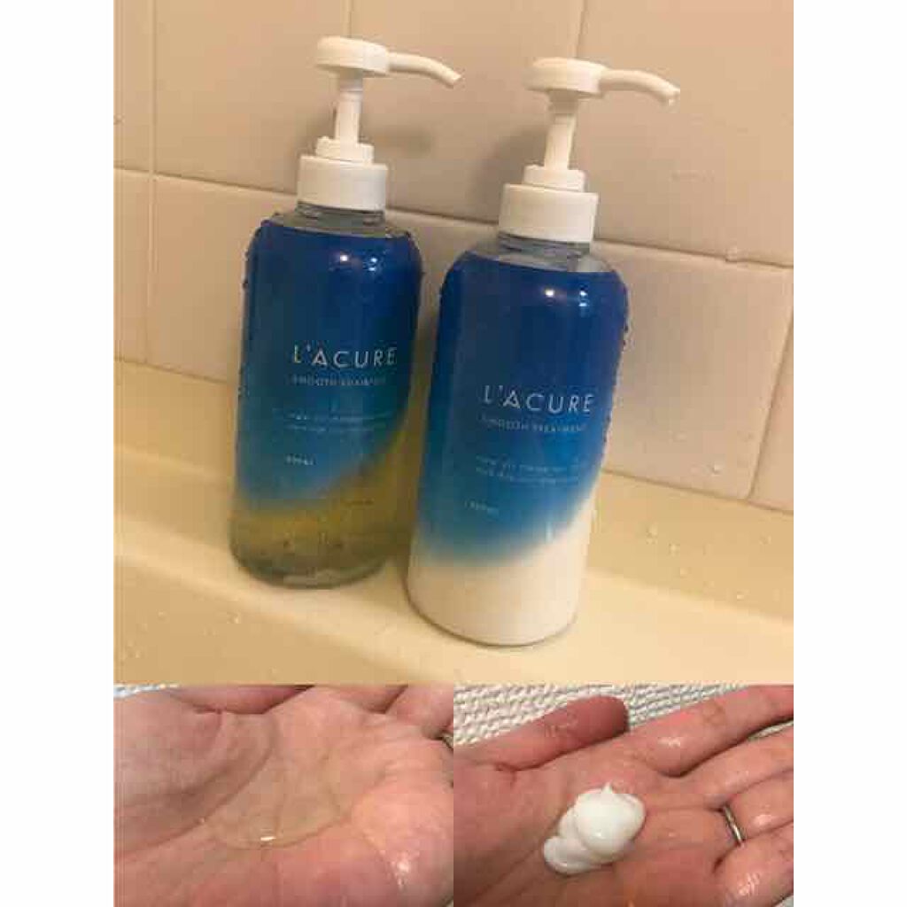 スムースシャンプー/スムーストリートメント/L'ACURE/市販シャンプーを使ったクチコミ(1枚目)