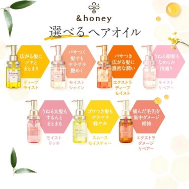 &honey  Creamy EXダメージリペアヘアオイル3.0/&honey/ヘアオイルを使ったクチコミ（3枚目）