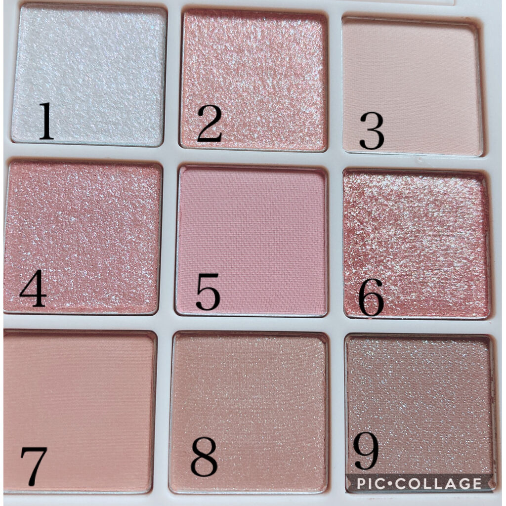 シャドウパレット/dasique/アイシャドウパレットを使ったクチコミ（2枚目）