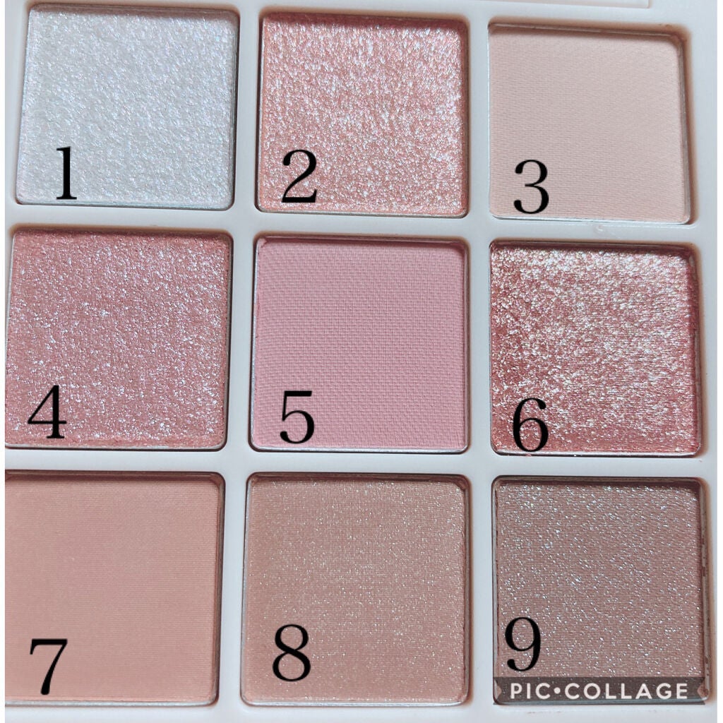 シャドウパレット/dasique/アイシャドウパレットを使ったクチコミ(2枚目)