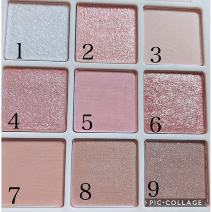 シャドウパレット/dasique/アイシャドウパレットを使ったクチコミ(2枚目)