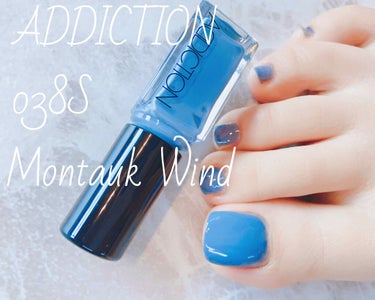 ザ ネイルポリッシュ 038S Montauk Wind モントーク ウィンド/ADDICTION/マニキュアを使ったクチコミ（3枚目）