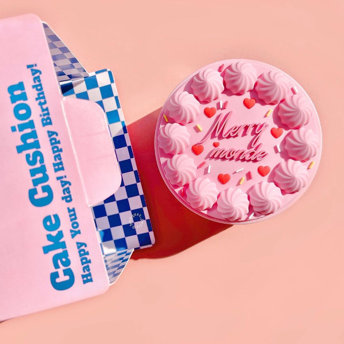 ハッピーユアデイクッション/Merrymonde/クッションファンデーションを使ったクチコミ(4枚目)