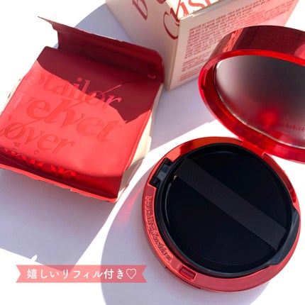 プロテーラービーベルベットカバークッション/espoir/クッションファンデーションを使ったクチコミ(4枚目)