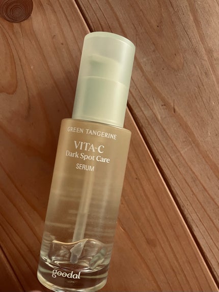 グリーンタンジェリン ビタC ダークスポットケアセラム/goodal/美容液を使ったクチコミ(2枚目)