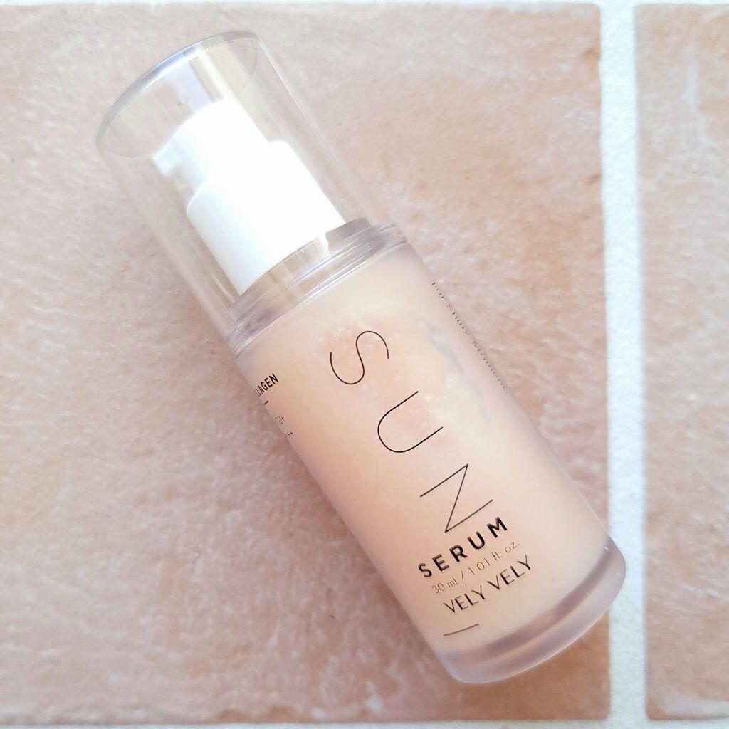 ハリケアコラーゲンサンセラム/VELY VELY/日焼け止めジェルを使ったクチコミ（2枚目）