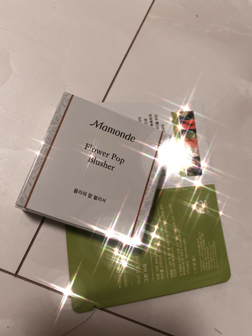 flower pop blusher/Mamonde/パウダーチークを使ったクチコミ（1枚目）