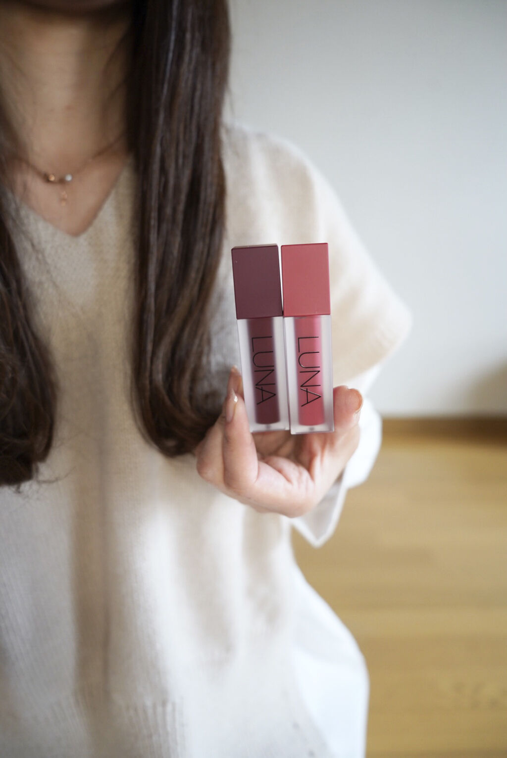 マットティントレザー/LUNA/リップティントを使ったクチコミ（3枚目）