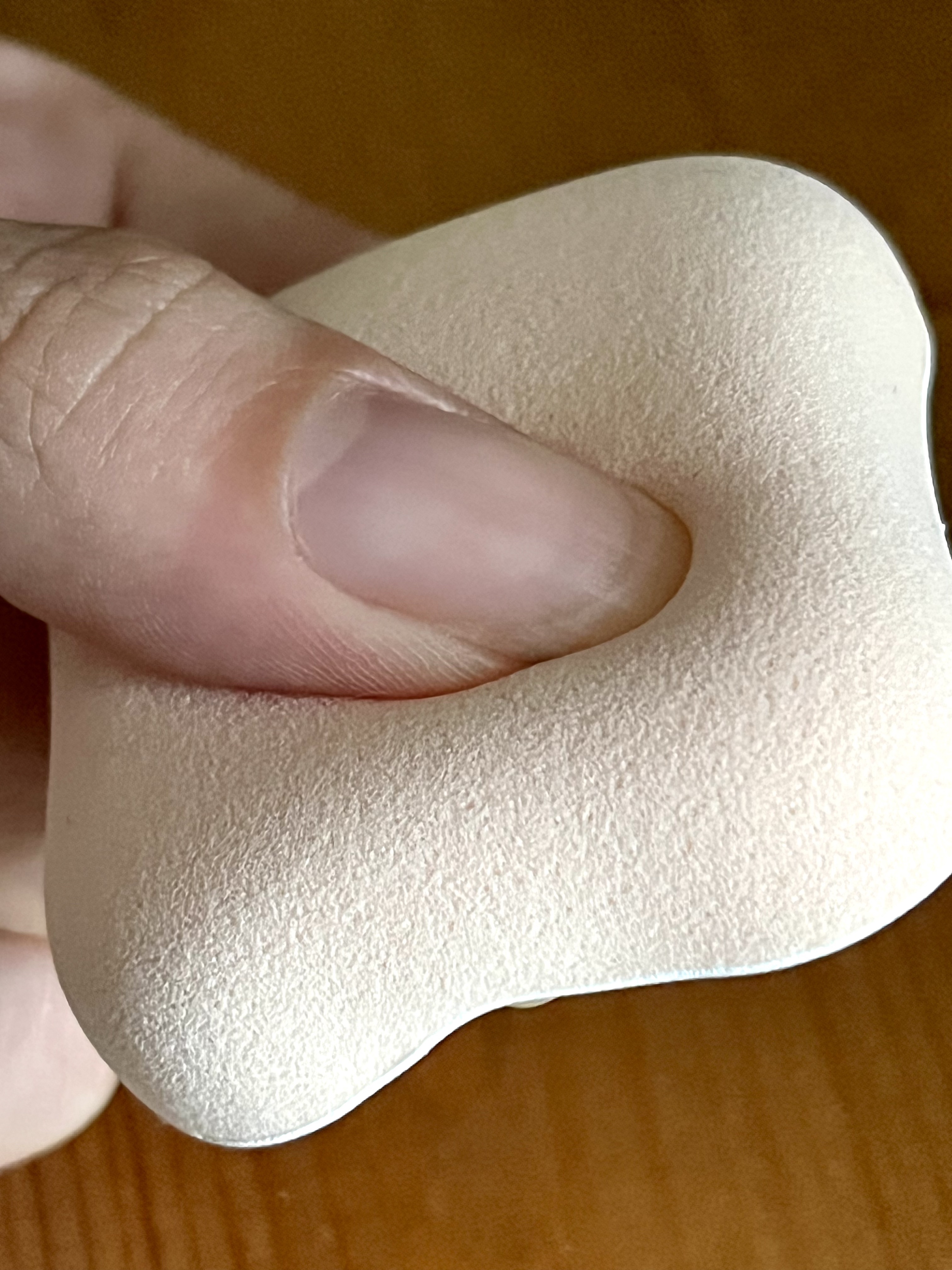 ファンデーションが染みこみにくいパフ/貝印/パフ・スポンジを使ったクチコミ（2枚目）