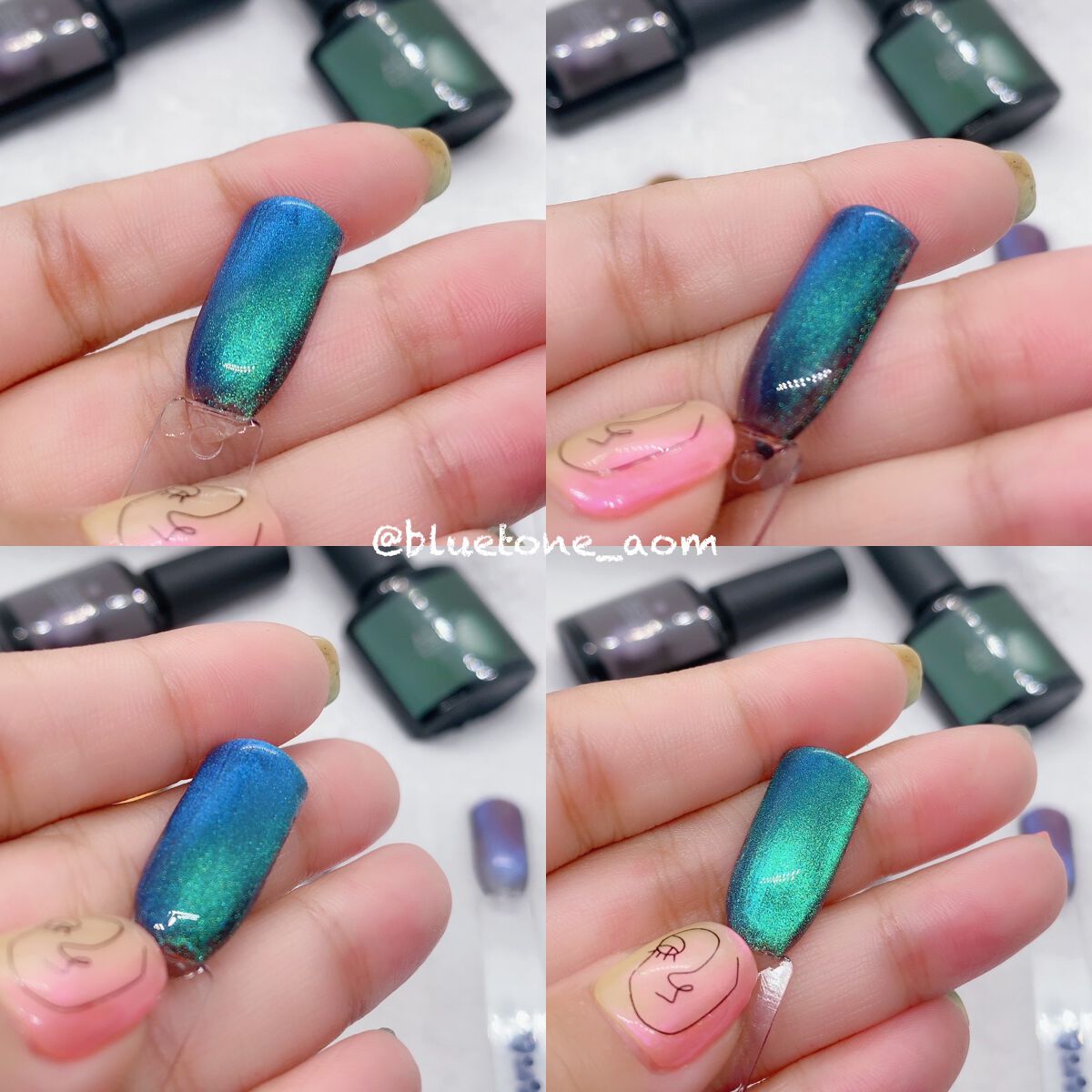 9D プラネタリージェムズ マグネットジェル/cocoronail/ジェルネイルを使ったクチコミ（3枚目）