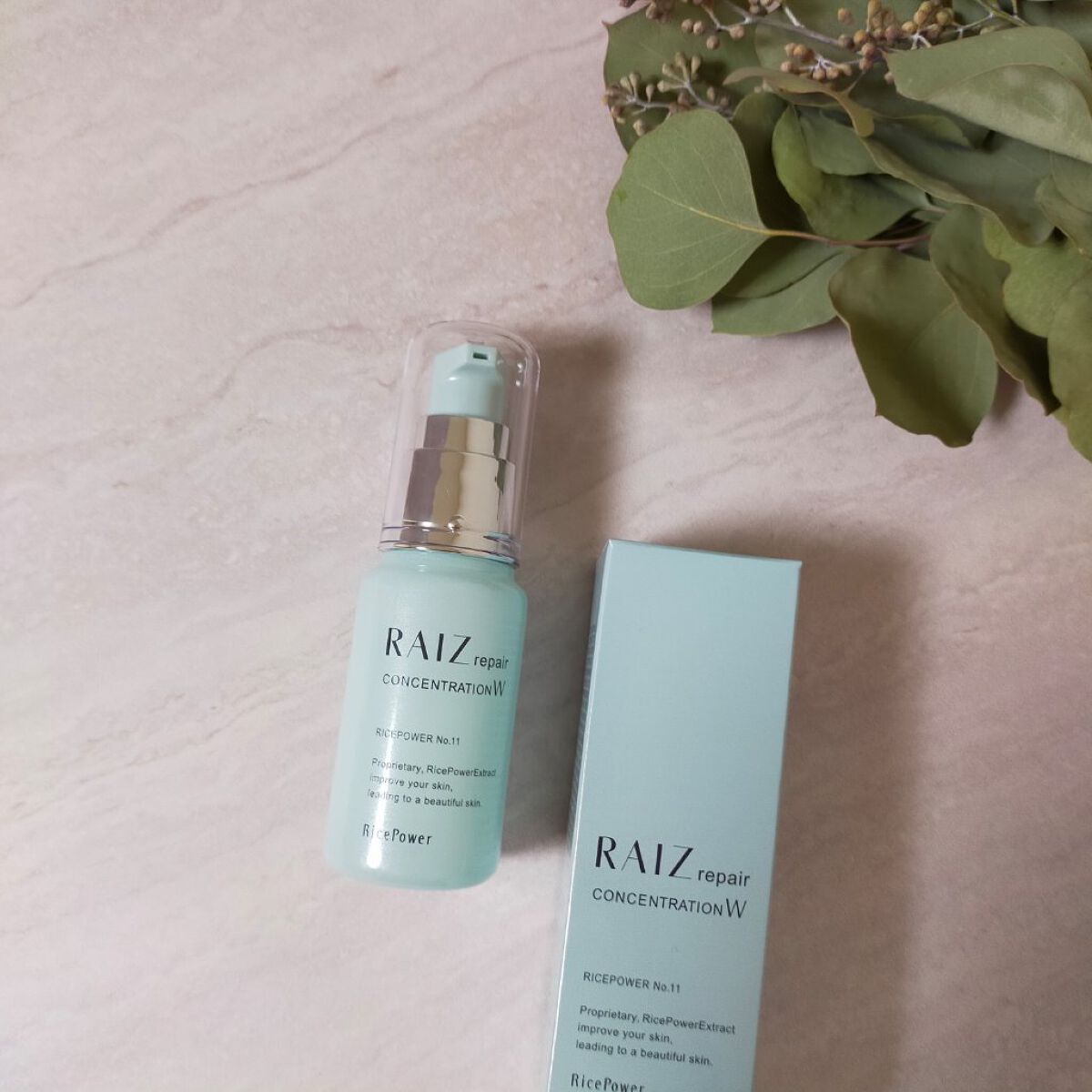 コンセントレーションW/RAIZ repair/美容液を使ったクチコミ（3枚目）