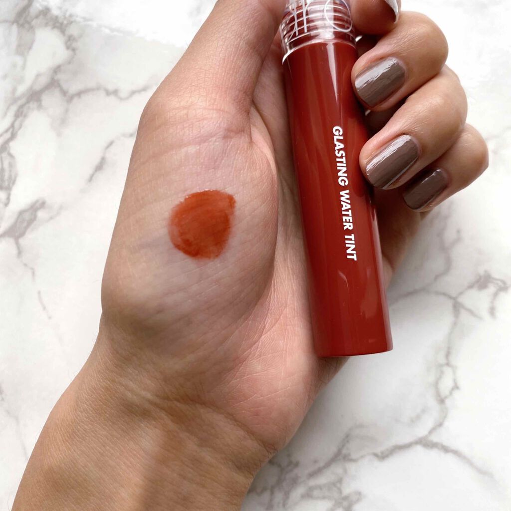 グラスティングウォーターティント/rom&nd/リップティントを使ったクチコミ（3枚目）