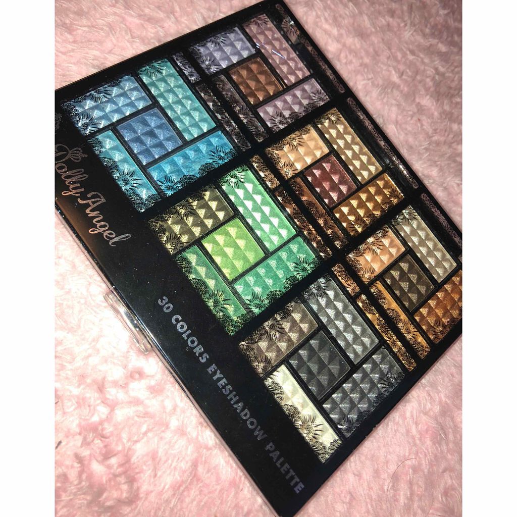 30COLORSEYESHADOWPALETTE/Dolly Angel/アイシャドウパレットを使ったクチコミ（1枚目）