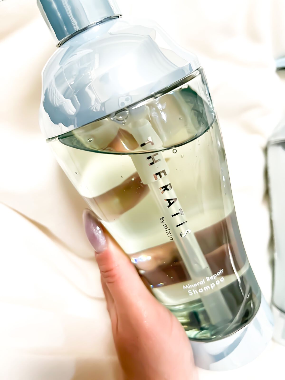 ナイトリペア シャンプー/ヘアトリートメント/THERATIS/シャンプー・コンディショナーを使ったクチコミ(3枚目)