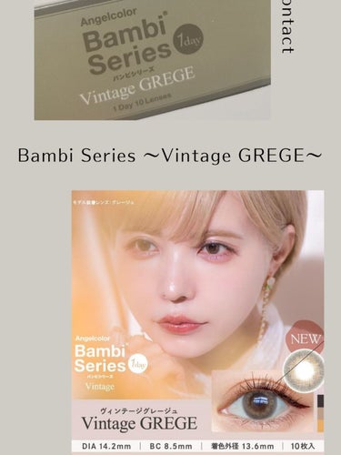 Angelcolor Bambi Series Vintage 1day/AngelColor/ワンデー（１DAY）カラコンを使ったクチコミ（1枚目）