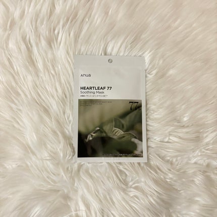 ドクダミ77 % 鎮静マスクパック/Anua/シートマスク・パックを使ったクチコミ(1枚目)