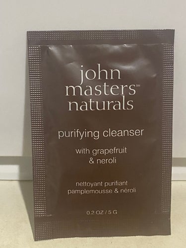 G&Nピュリファイングクレンザー/john masters organics/オイルクレンジングを使ったクチコミ（1枚目）