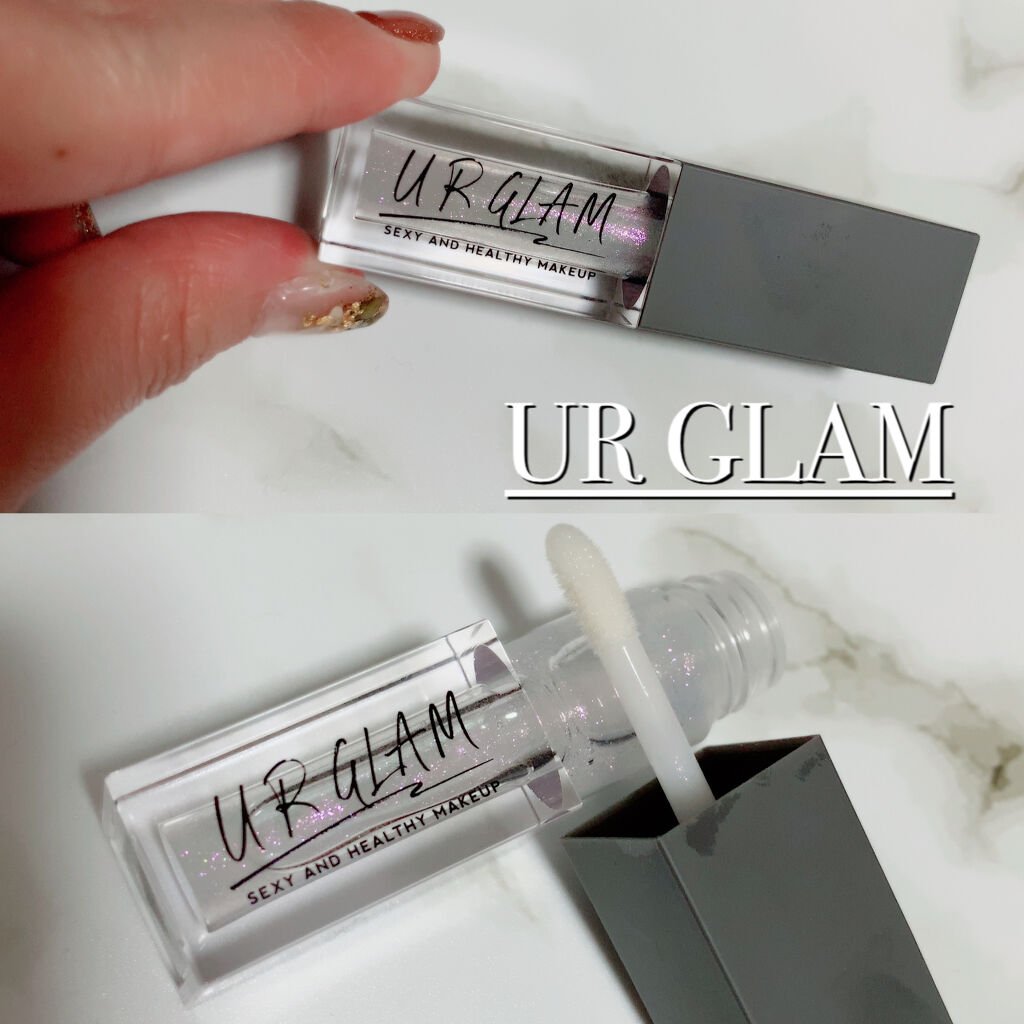 UR GLAM　LIP OIL シルバー/U R GLAM/リップグロスを使ったクチコミ（1枚目）