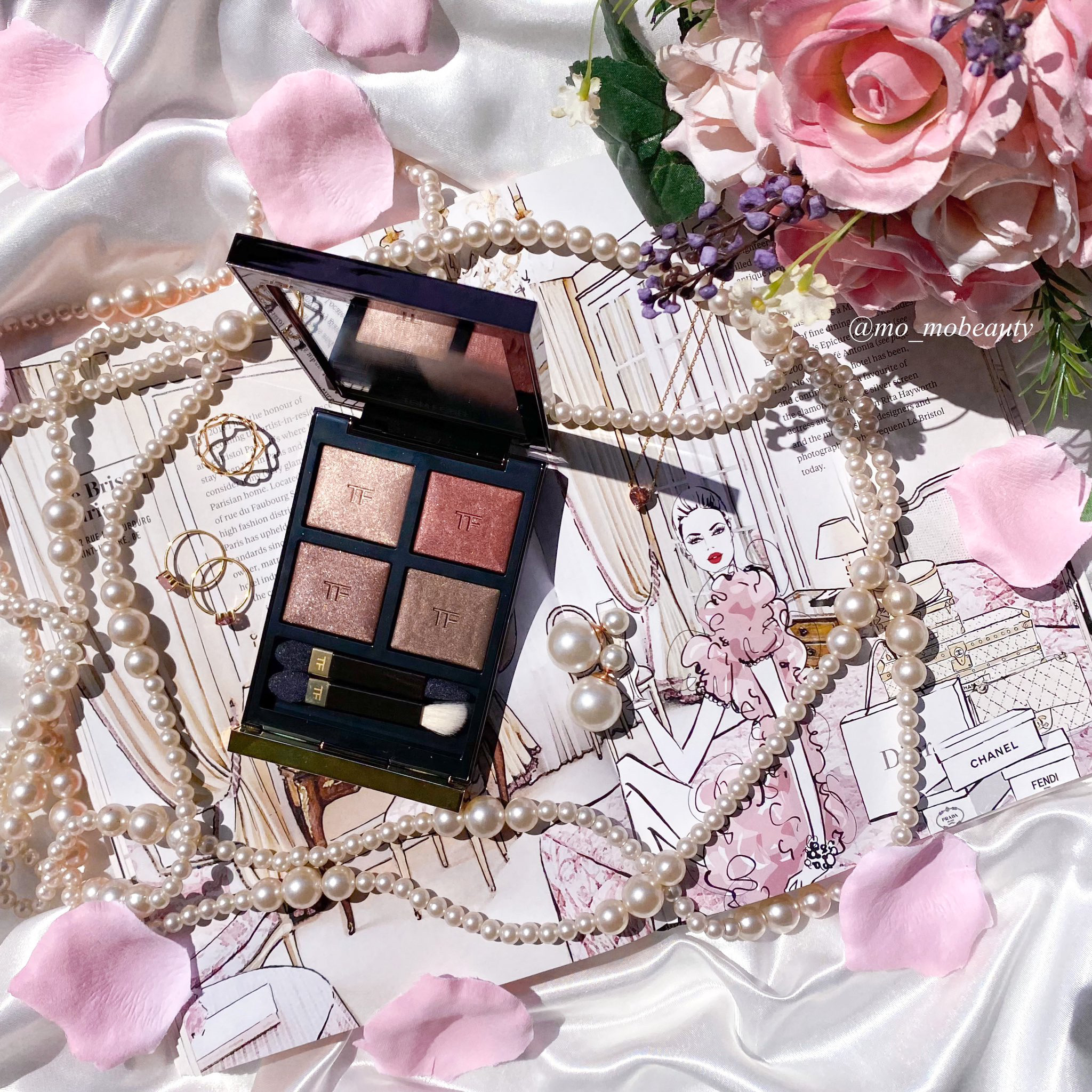 アイ カラー クォード/TOM FORD BEAUTY/アイシャドウパレットを使ったクチコミ（1枚目）