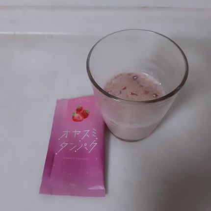 オヤスミタンパク/オヤスミタンパク/その他プロテインを使ったクチコミ(1枚目)