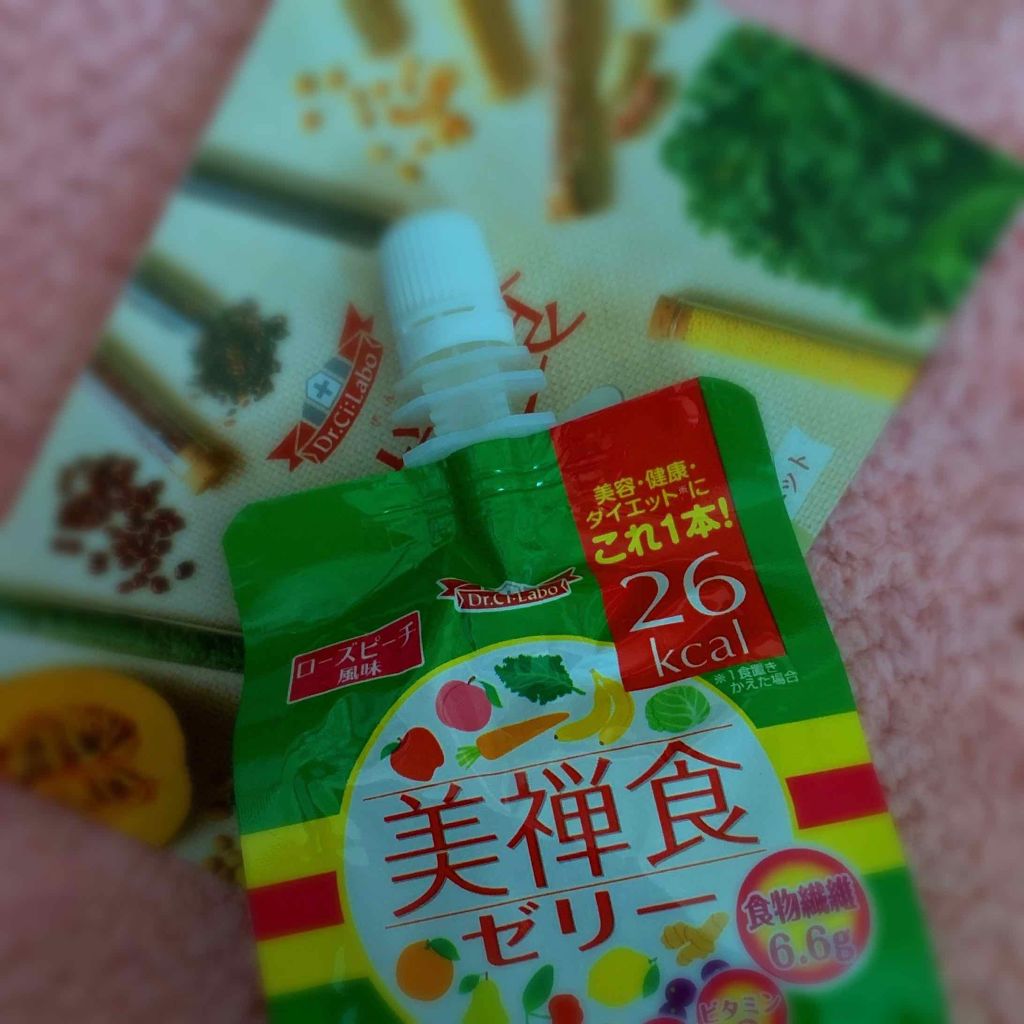 美禅食ゼリー/ドクターシーラボⓇ/ゼリー飲料を使ったクチコミ（1枚目）