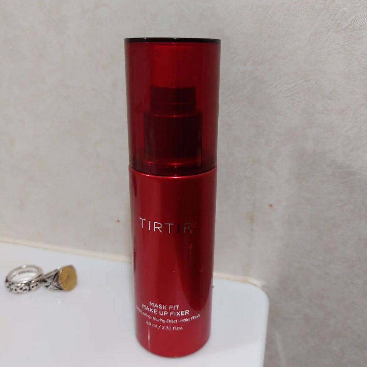 マスクフィット メイクアップフィクサー/TIRTIR(ティルティル)/フィックスミストを使ったクチコミ（1枚目）