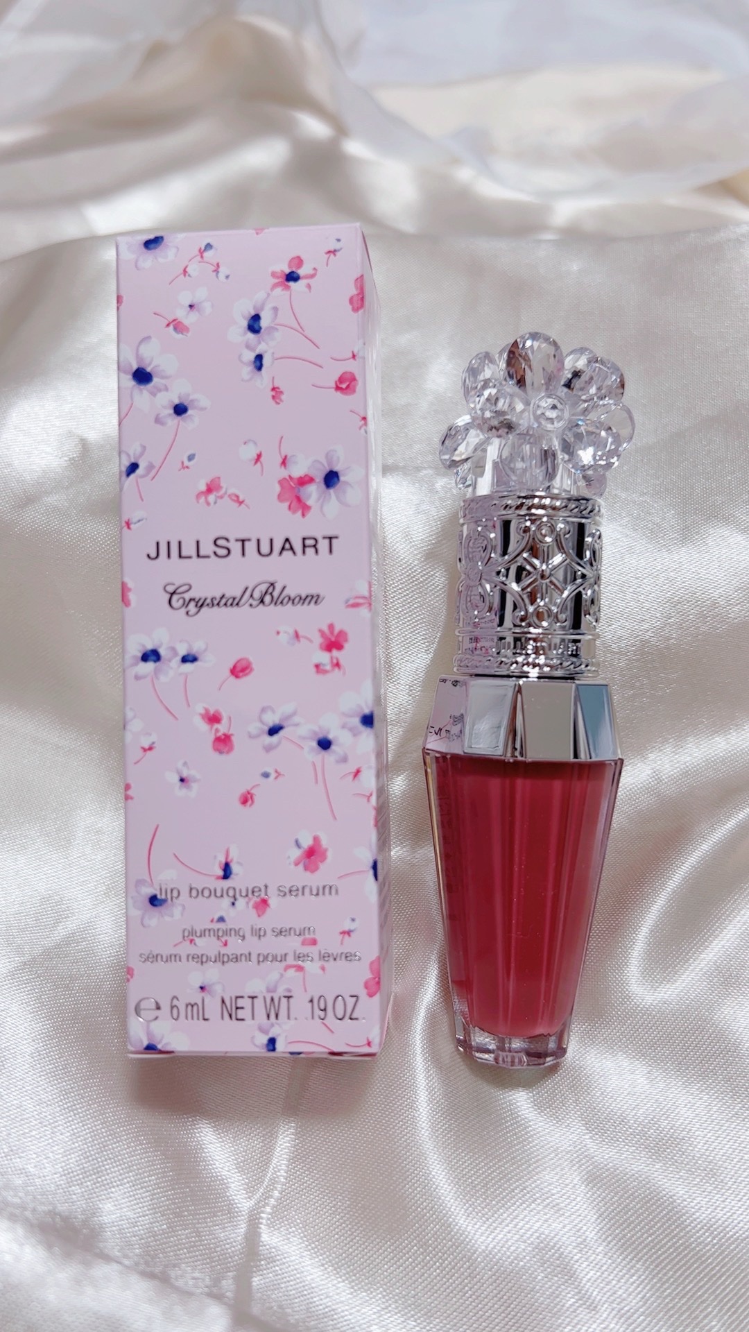 ジルスチュアート　クリスタルブルーム　リップブーケ セラム 06 rose redwood/JILL STUART/リッププランパーを使ったクチコミ（1枚目）