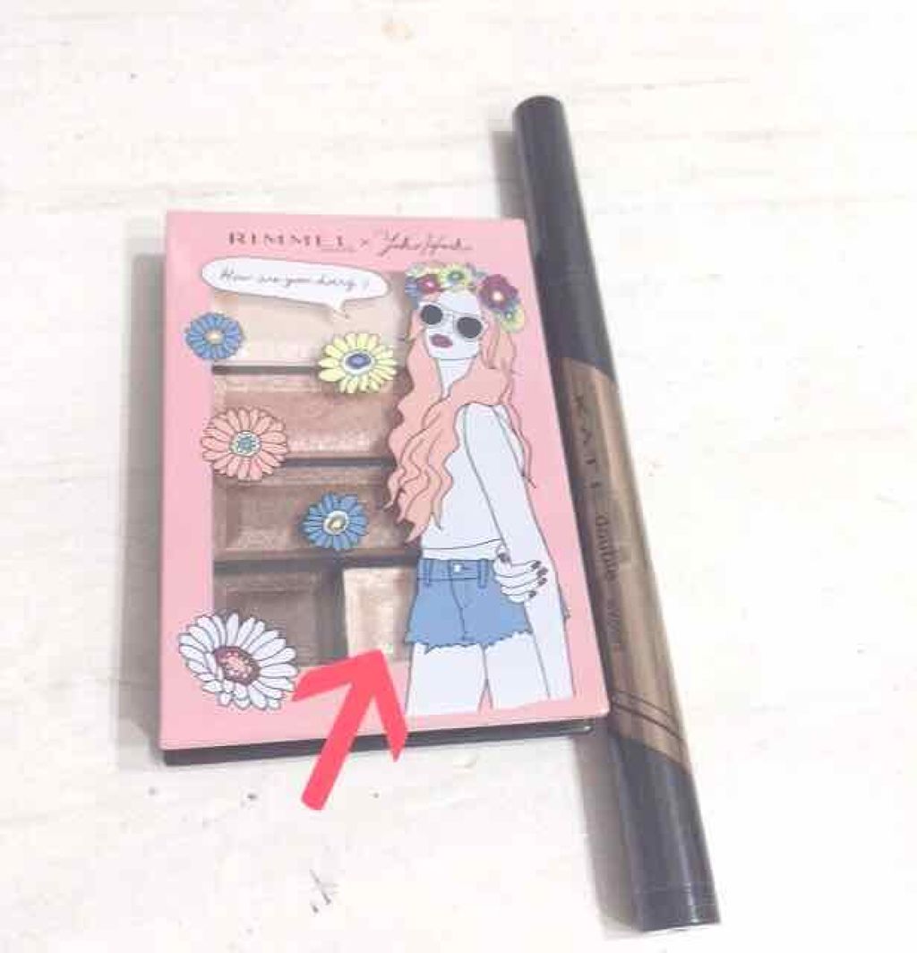 スキニーリッチシャドウ/excel/アイシャドウパレットを使ったクチコミ(2枚目)