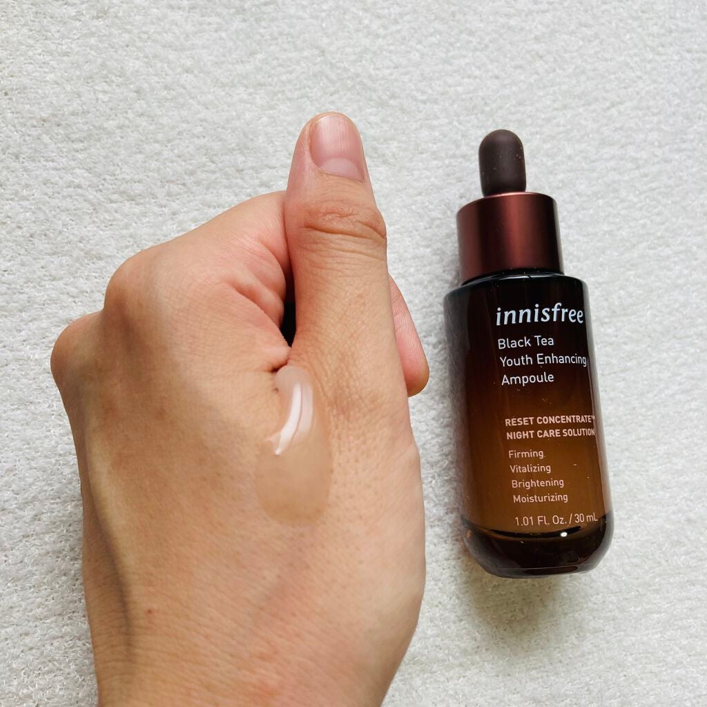 ブラックティー ユース セラム/innisfree/美容液を使ったクチコミ(4枚目)