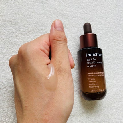 ブラックティー ユース セラム/innisfree/美容液を使ったクチコミ(4枚目)