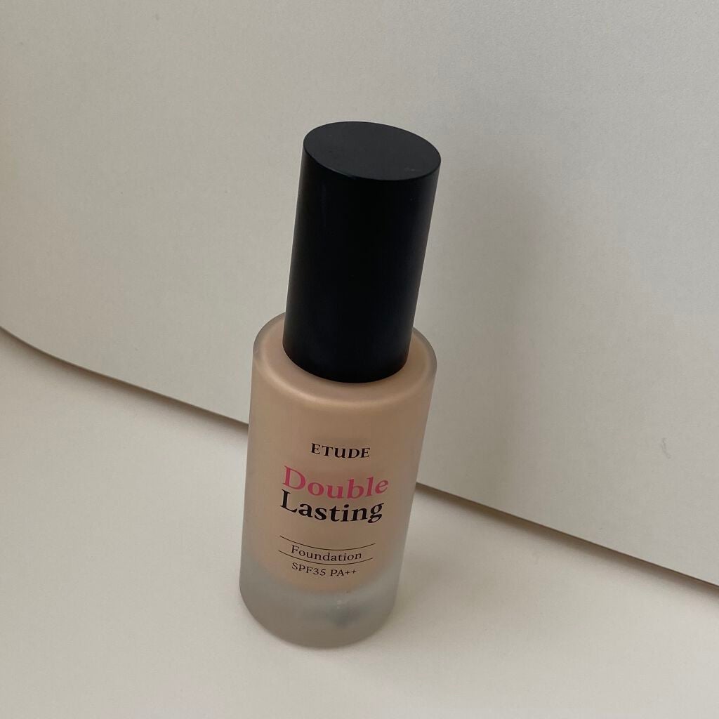 ダブルラスティング ファンデーション/ETUDE/リキッドファンデーションを使ったクチコミ(1枚目)