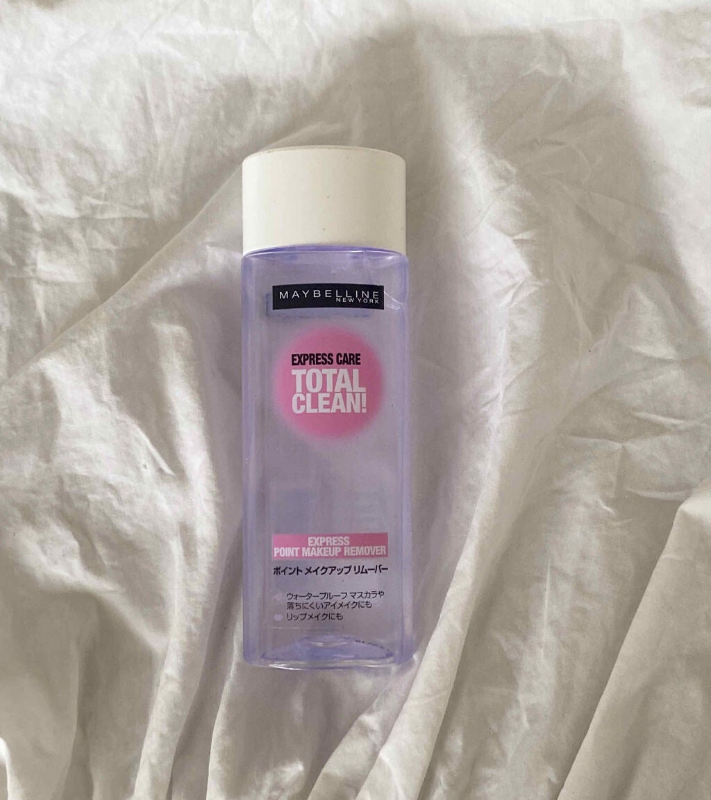 エクスプレス ケア トータル クリーン/MAYBELLINE NEW YORK/ポイントメイクリムーバーを使ったクチコミ(1枚目)