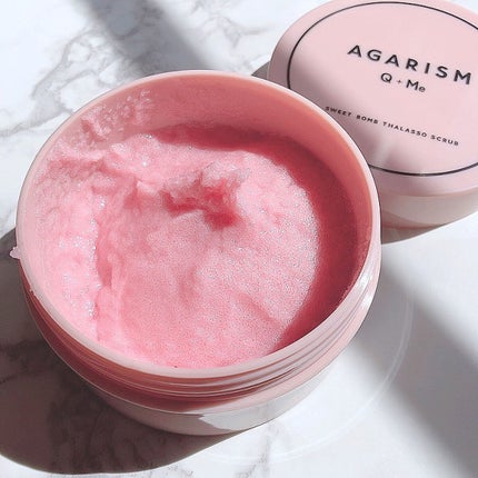 Q+Me スウィート ボム タラソ スクラブ/AGARISM/バスト・ヒップケアを使ったクチコミ(1枚目)