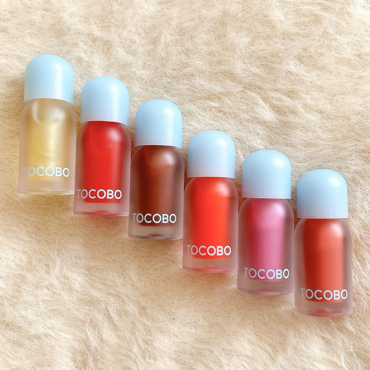 ジューシーベリープランピングリップオイル/TOCOBO/リップグロスを使ったクチコミ(1枚目)