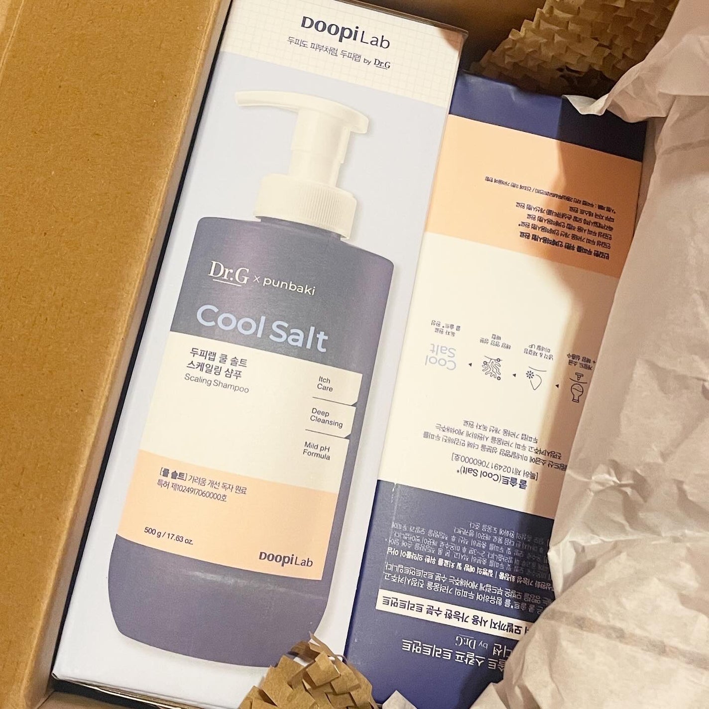 クールソルトスケーリングシャンプー/クールソルトスカルプトリートメント/Dr.G/市販シャンプーを使ったクチコミ(3枚目)