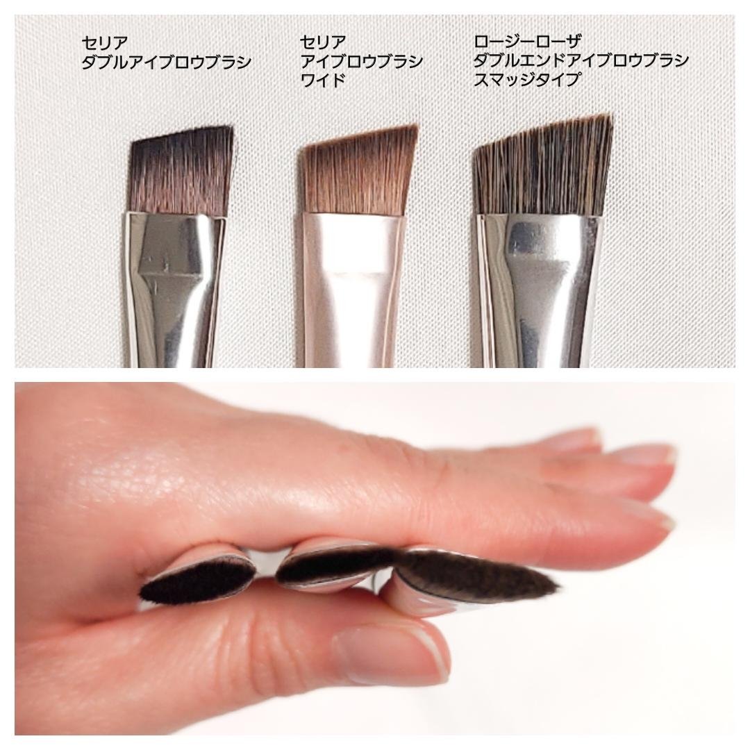 AC アイブロウブラシ ワイド/AC MAKEUP/メイクブラシを使ったクチコミ（3枚目）