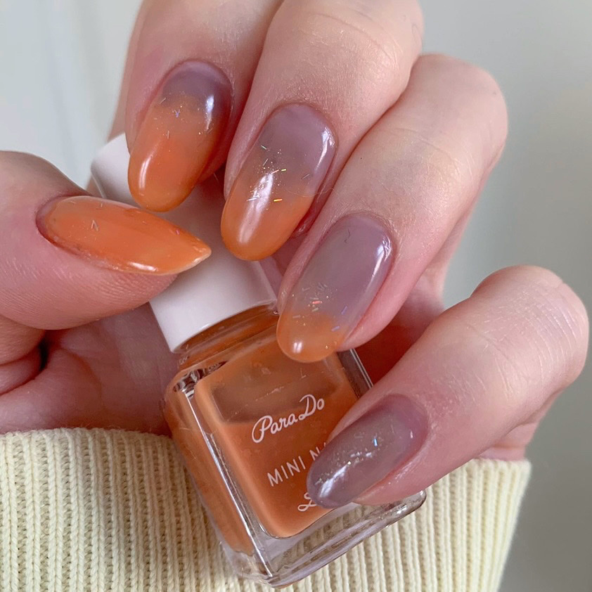 ミニネイル OR04 タソガレソーダ/パラドゥ/マニキュアを使ったクチコミ（1枚目）