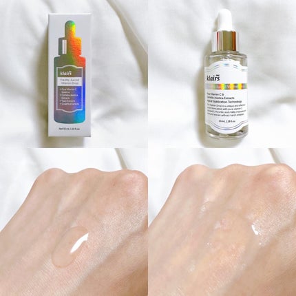 フレッシュリージュースドビタミンドロップ(35ml)/Klairs/美容液を使ったクチコミ(3枚目)