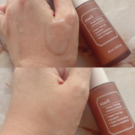 メープルエナジーインフュージングセラム/Klairs/美容液を使ったクチコミ(3枚目)