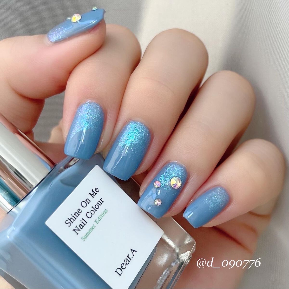 シャインオンミーネイルカラー SE12.ブリーズインサマー/Dear.A/マニキュアを使ったクチコミ（1枚目）