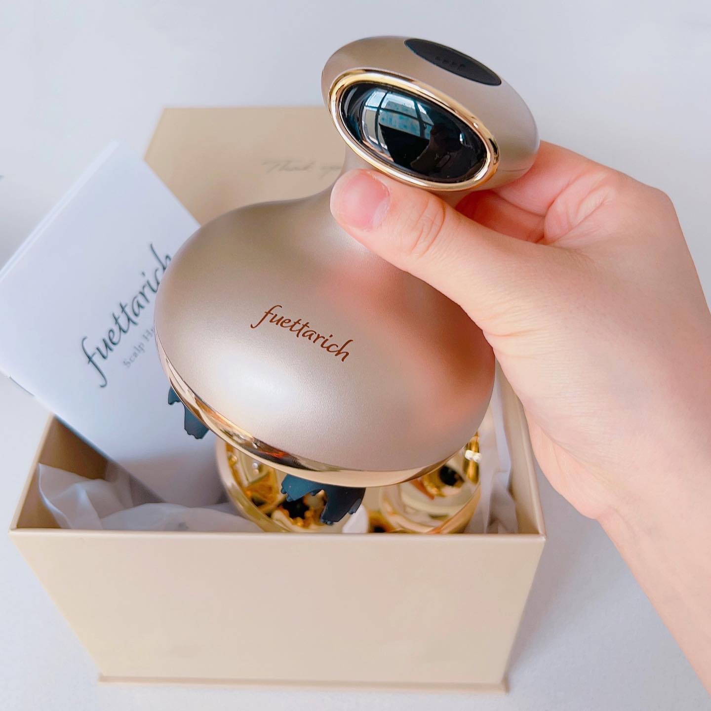 スカルプ ヘッドスパ/fuettarich (フエッタリッチ)/ヘッドマッサージャーを使ったクチコミ（3枚目）