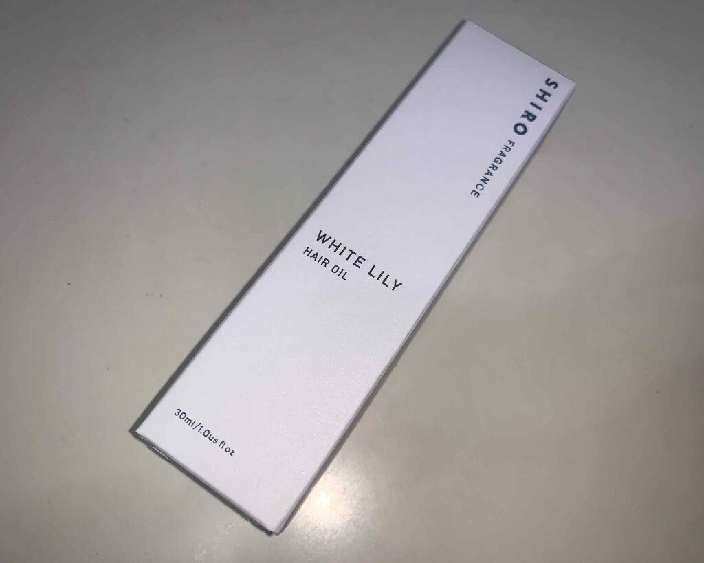 ホワイトリリー ヘアオイル/SHIRO/ヘアオイルを使ったクチコミ(1枚目)