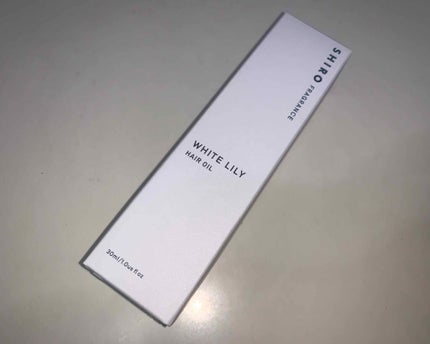 ホワイトリリー ヘアオイル/SHIRO/ヘアオイルを使ったクチコミ(1枚目)