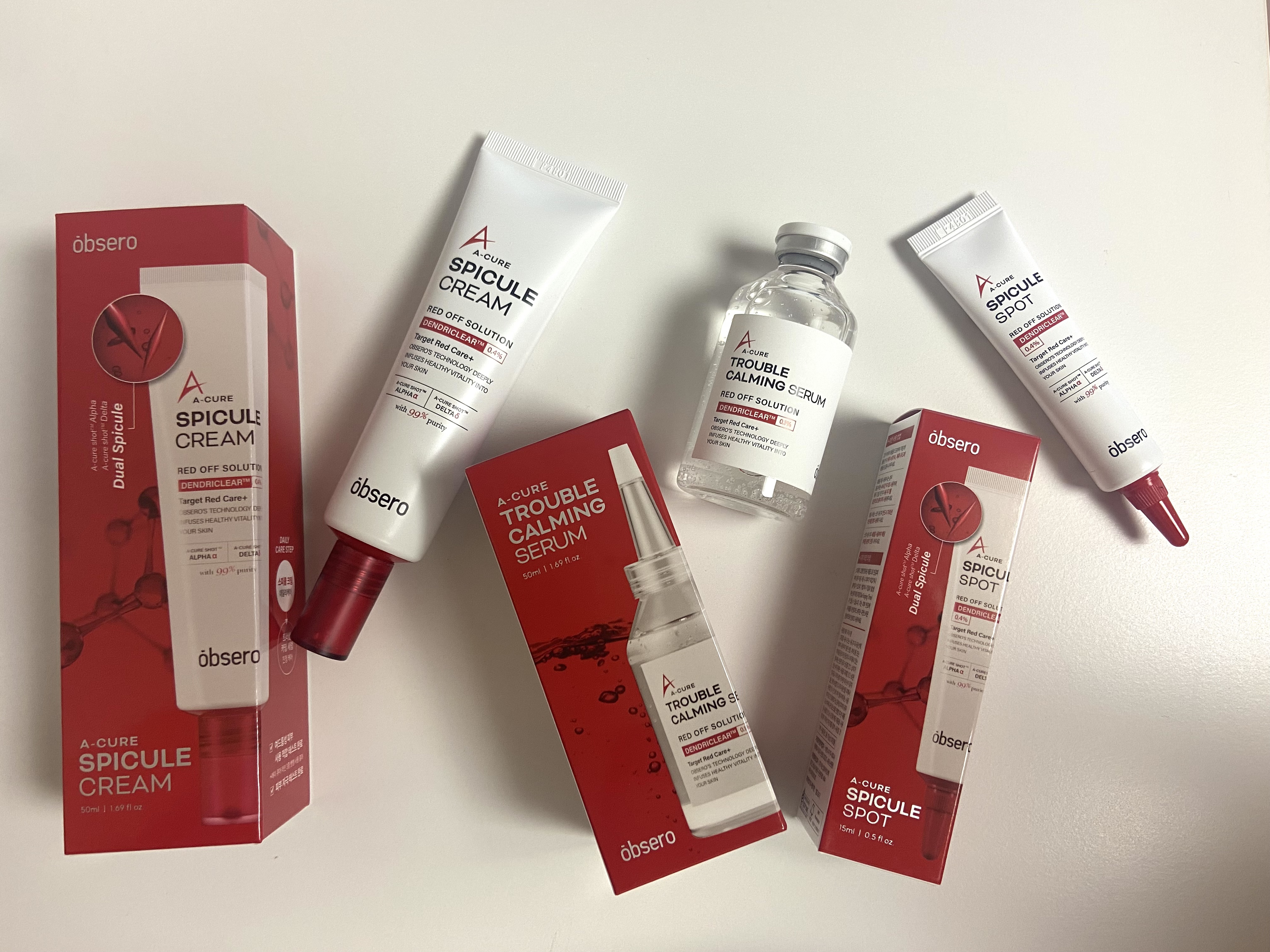 エーキュアスピキュールスポット/obsero/フェイスクリームを使ったクチコミ（1枚目）