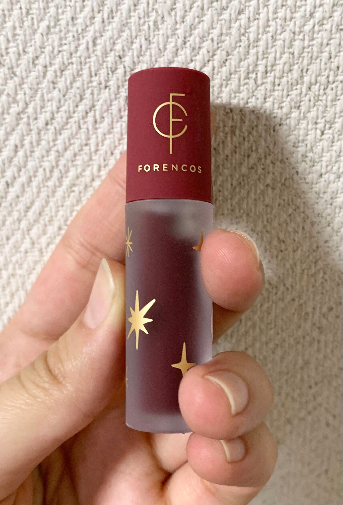 タトゥーベルベットティント/フォレンコス/リップティントを使ったクチコミ(1枚目)