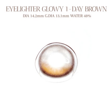 Glowy 1day/OLENS/ワンデー(1DAY)カラコンを使ったクチコミ(5枚目)