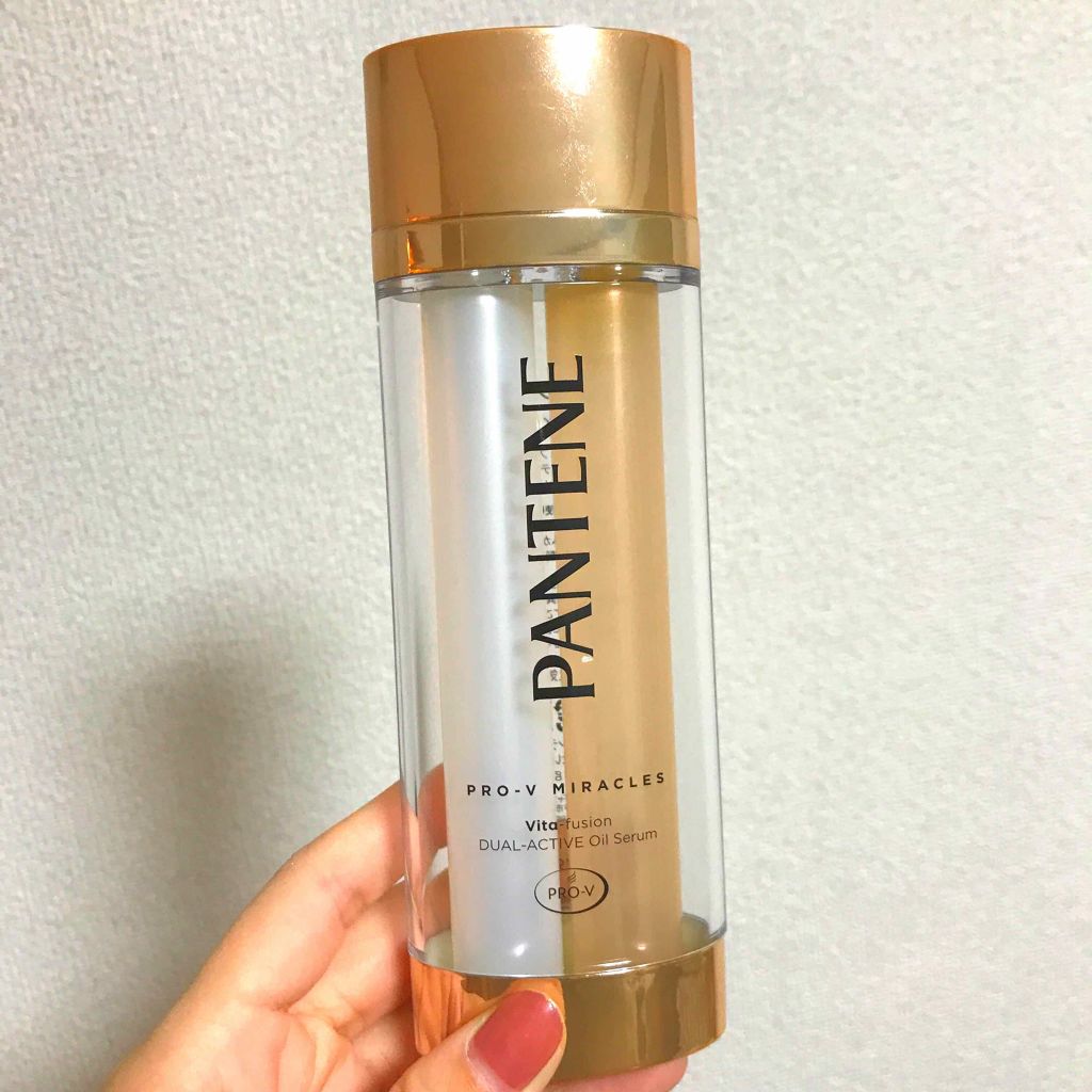 デュアル アクティブ オイルセラム/パンテーン/ヘアオイルを使ったクチコミ（1枚目）