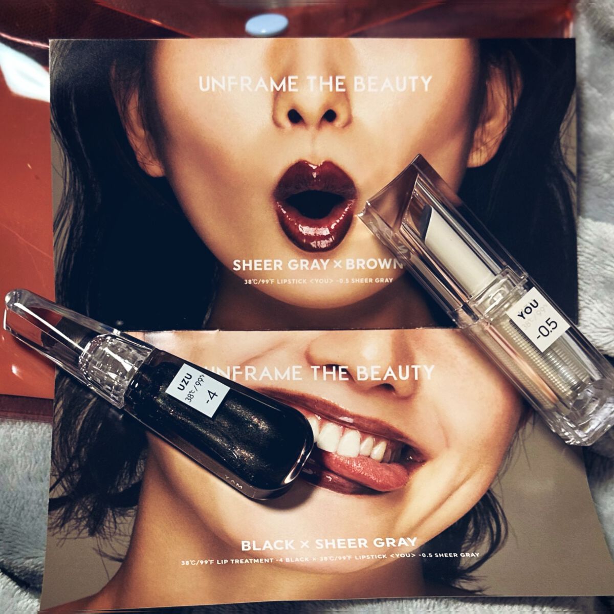 38/99°F LIP KIT BOOK BLACK edition/宝島社/リップグロスを使ったクチコミ(4枚目)